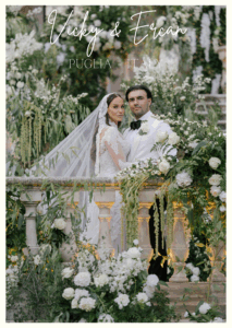 Luxury destination wedding of Ercan and Vicky Pattison in Puglia, Italy, featuring Comex Entertainment's premium live music acts, bands and DJs.